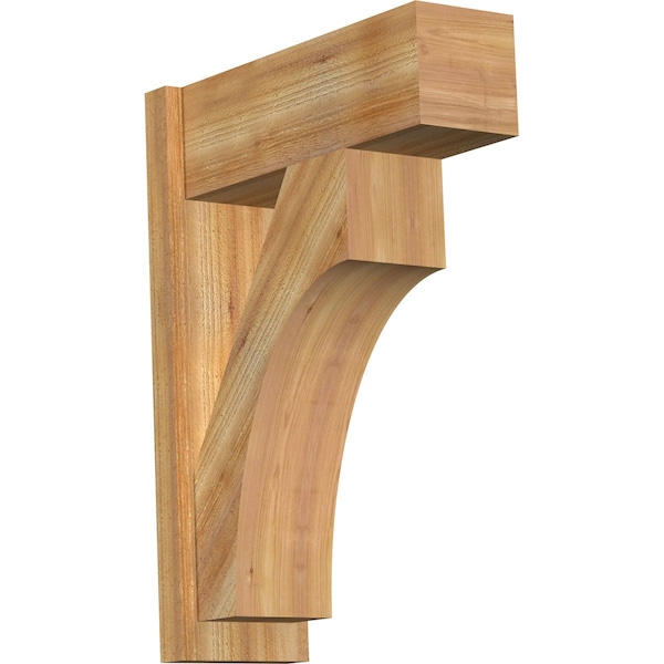 Ekena Millwork Westlake Block Rough Sawn Outlooker, Western Red Cedar, 8"W x 22"D x 30"H OUT08X22X30WTL05RWR - main